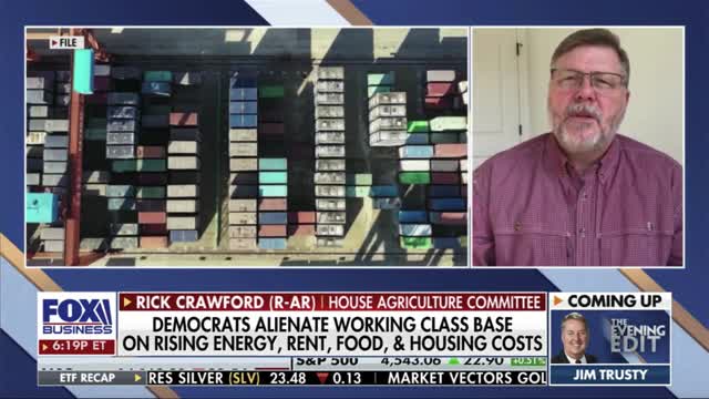 Rep. Crawford Talks Supply Chain and Energy Woes with Evening Edit