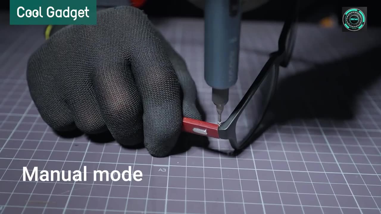 Mini Electric Precision Screwdriver Set for Computer and Watch Repair.
