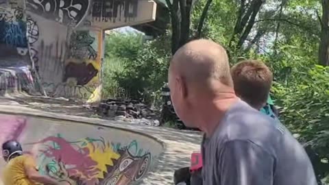 skateboarding