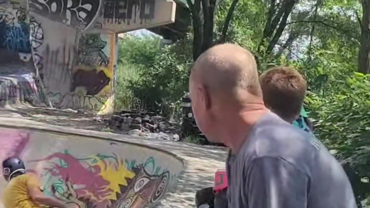 skateboarding