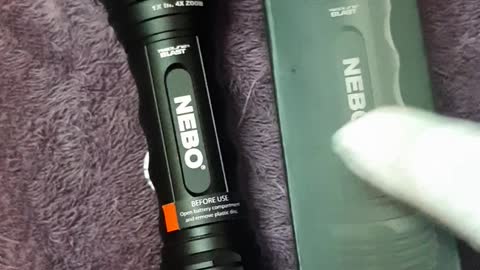 nebo tactical flashlight