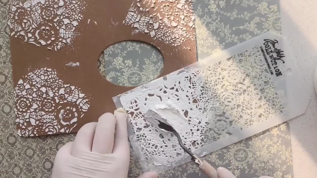 Embossed Cover Making: Junkjournal Process Tutorial