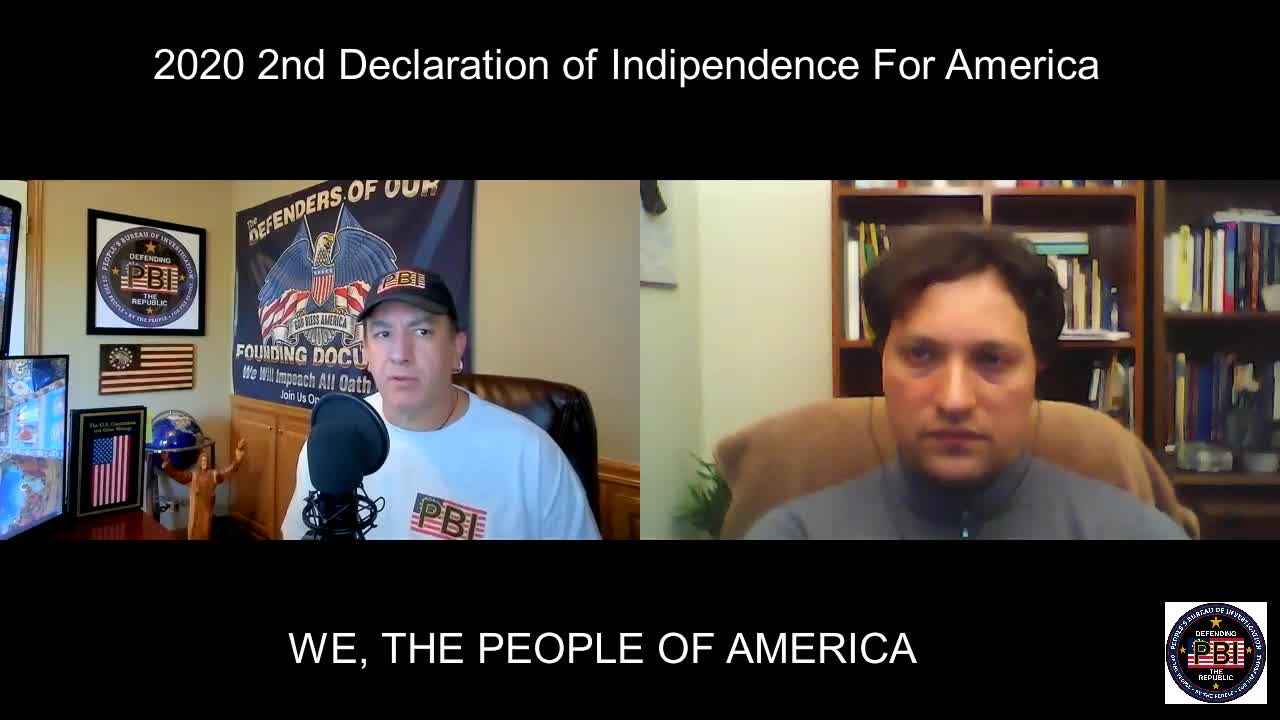 2020 Declaration of Independence For America