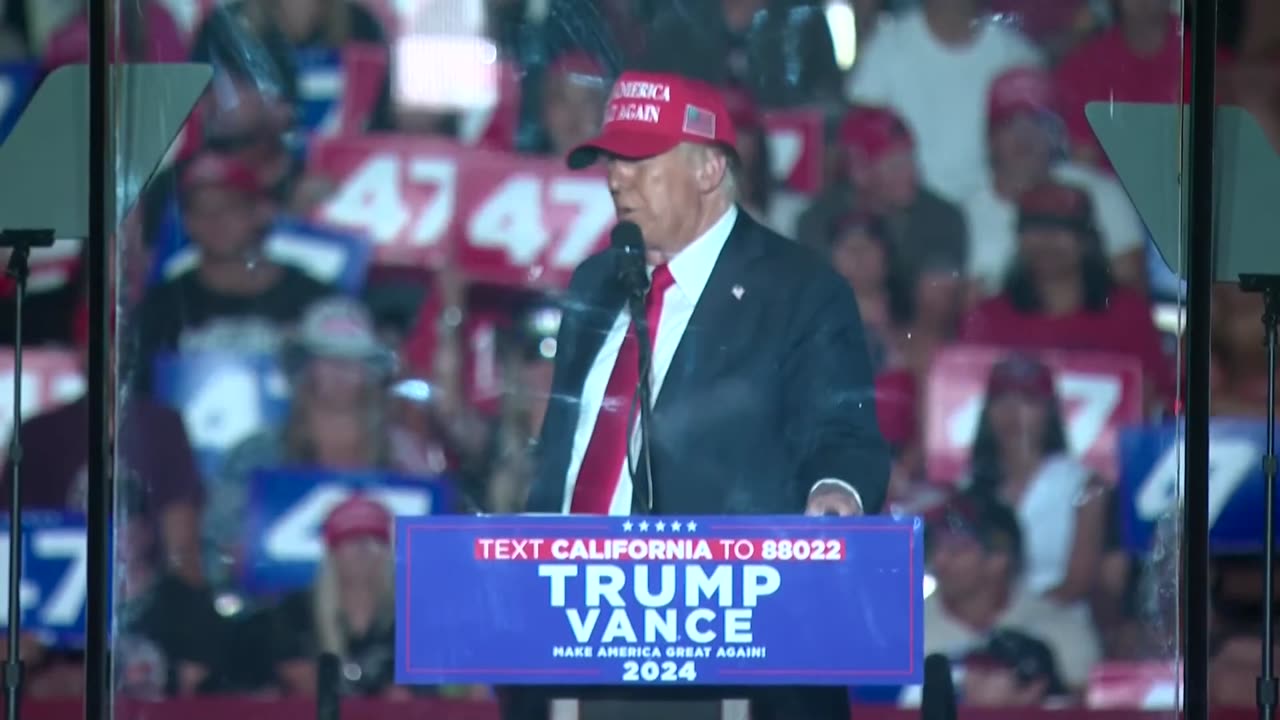 Trump hosts MAGA rally in California