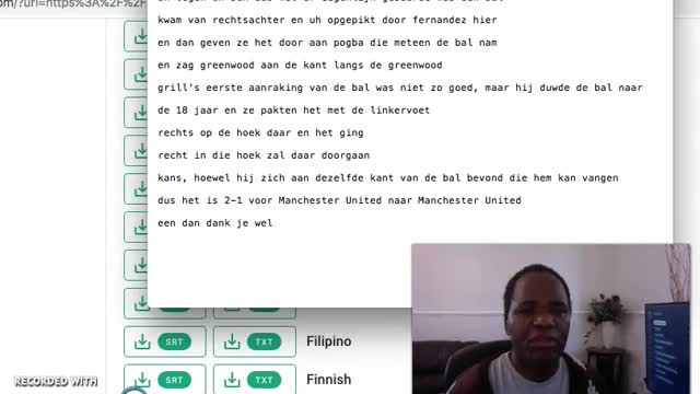 How to convert Youtube video into text