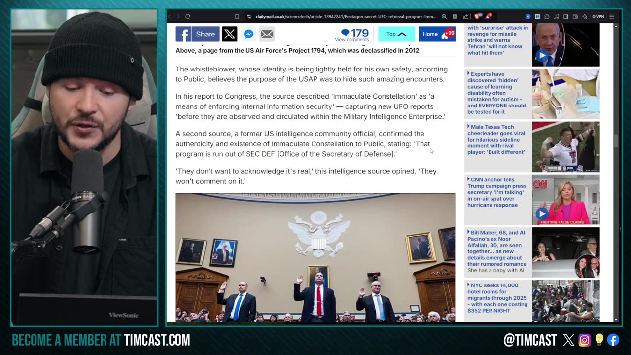 Secret UFO Program EXPOSED By Whistleblower, Government ADMITS UAPs ARE REAL, They LIED To Congress