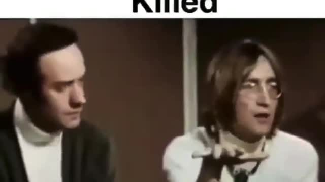 Lennon died for this?