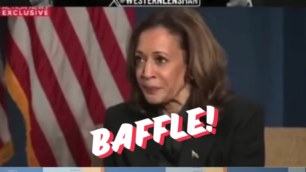 Puppet #kamalaharris has no answers because she’s hiding her real plan for #america 🇺🇸 #trump #usa