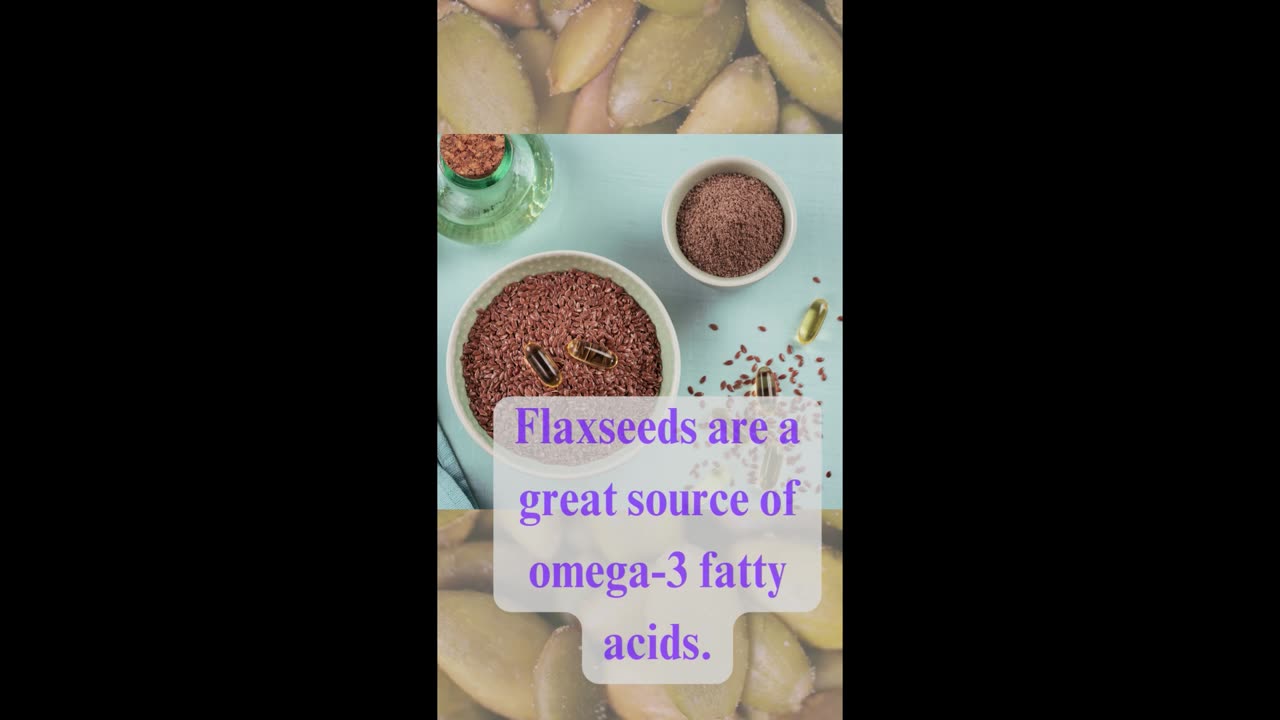 FoOd FaCtS - flaxseeds