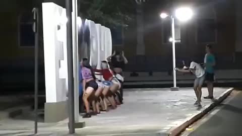 dança em grupo