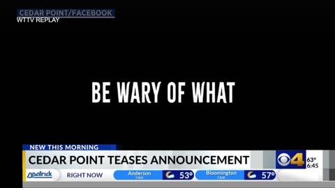 September 16, 2024 - Something New is Coming to Cedar Point Amusement Park