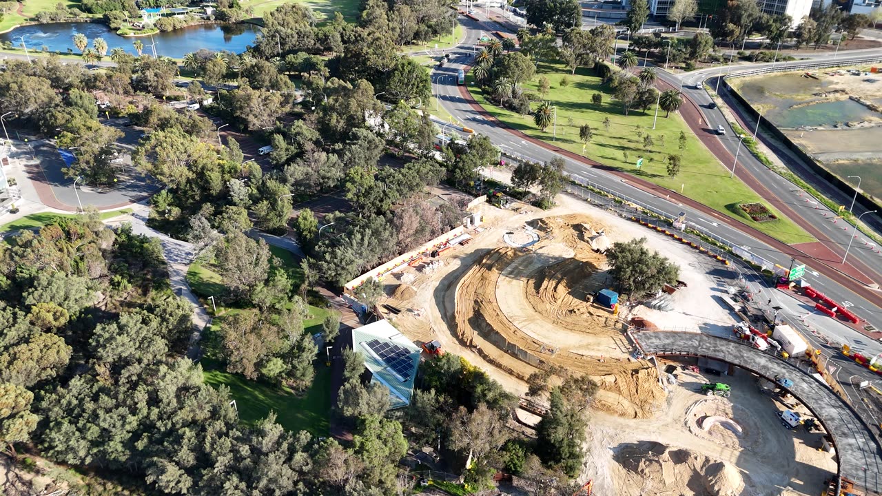 Perth Cycle Bridge Sept 2024