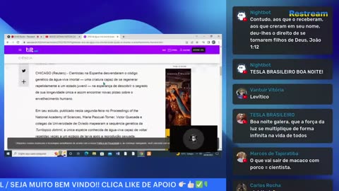 Canal Evidências - 6ryGyPUj6d0 - ÚLTIMAS NOTÍCIAS DA CIÊNCIA! LIVE