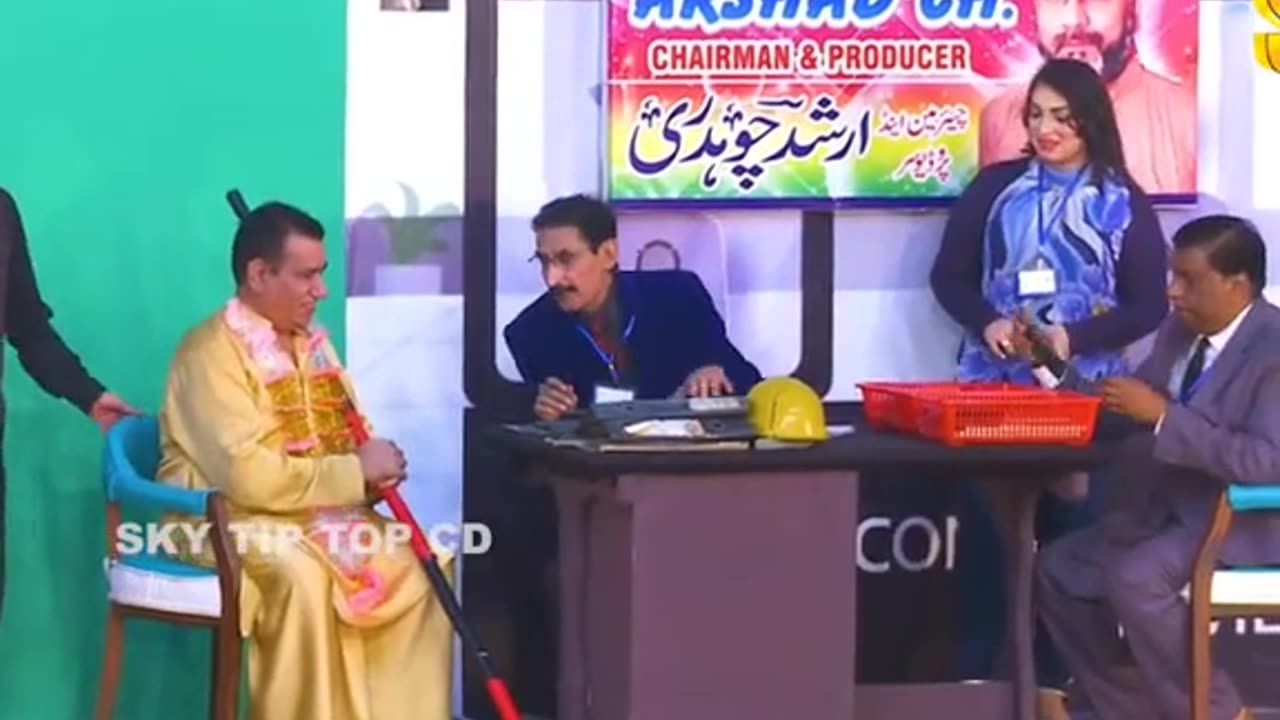 Comedy Stage Drama #Nasir #Chanyoti #Iftikhar #Thakur