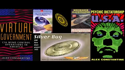 Alex Constantine (RARE) Government UFO's CIA Mind Control In America & Psychic Dictatorship