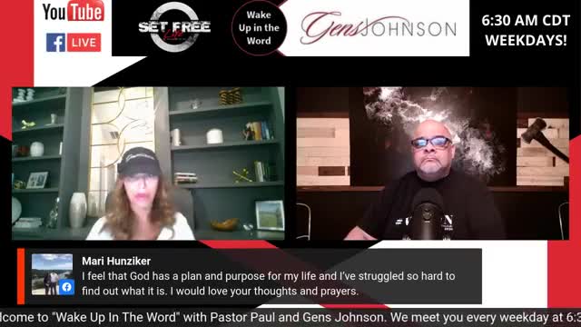 Episode #52 "Wake up in the Word" with Pastor Paul Ybarra and The Mindset Master, Gens Johnson