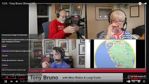 IronManDuck and I Get Shout Outs on The Tony Bruno Show