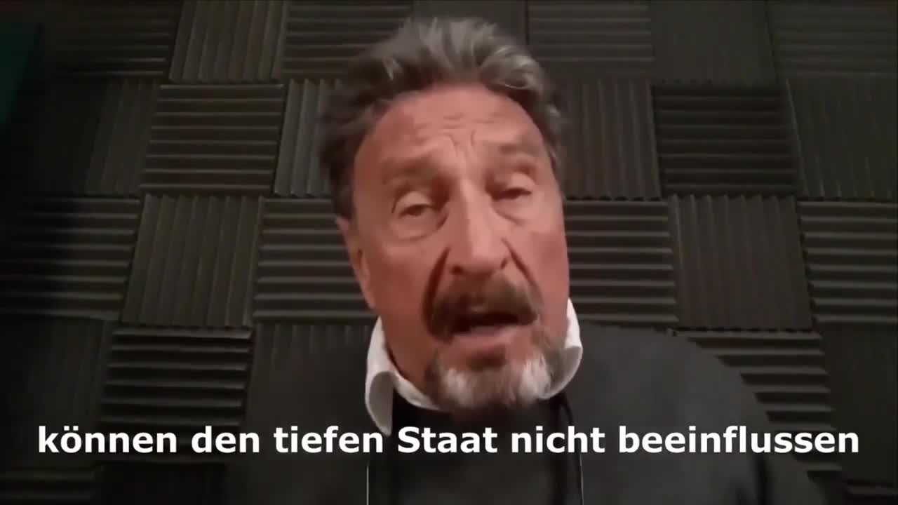 McAfee über DeepState - McAfee nach dem Video verstorben