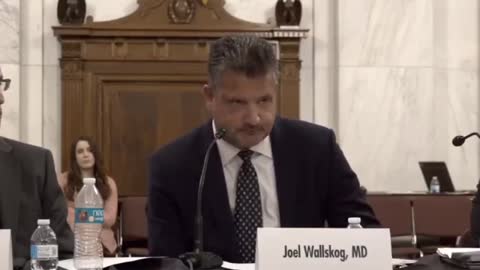 TESTIMONIO DEL CIRUJANO ORTOPÉDICO JOEL WALLSKOG, ANTE EL SENADO DE LOS EEUU