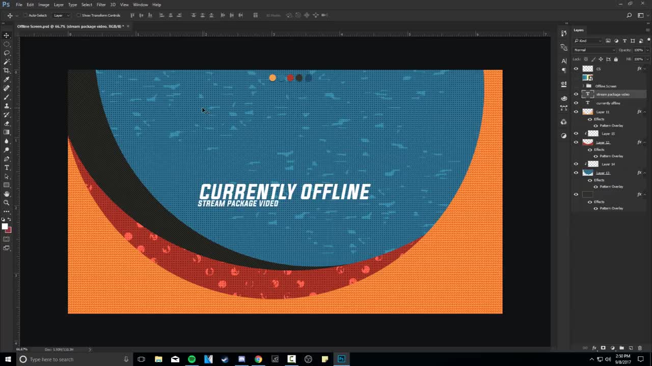 Photoshop Tutorial: Creating a Full Twitch Stream Package