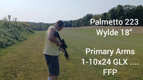 Eyebox testing Primary Arms 1-10x24 FFP... 500 yds