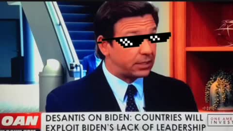 Based Governor DeSantis on Biden: "He's 6 fries short of a happy meal"