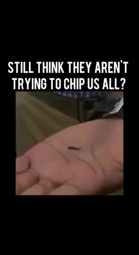 Still think they aren't trying to chip us all......