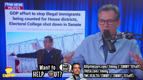 GOP efforts to stop illegals counted for House districts shot down | Jimmy Dore Kurt Metzger