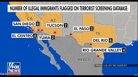 23 Known/Suspected Terrorists Caught Crossing Southern Border in 2021