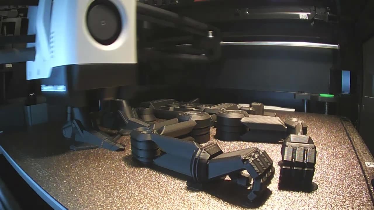 Creating Mobile Exo-suite Phone holder with Bambu Lab P1S | Timelapse #1