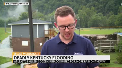 Death toll rises after catastrophic flooding in eastern Kentucky.