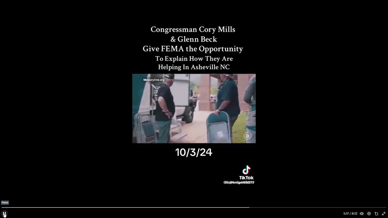 Glenn Beck & Rep Cory Mills Track Down FEMA Reps for Answers - NOT GREAT