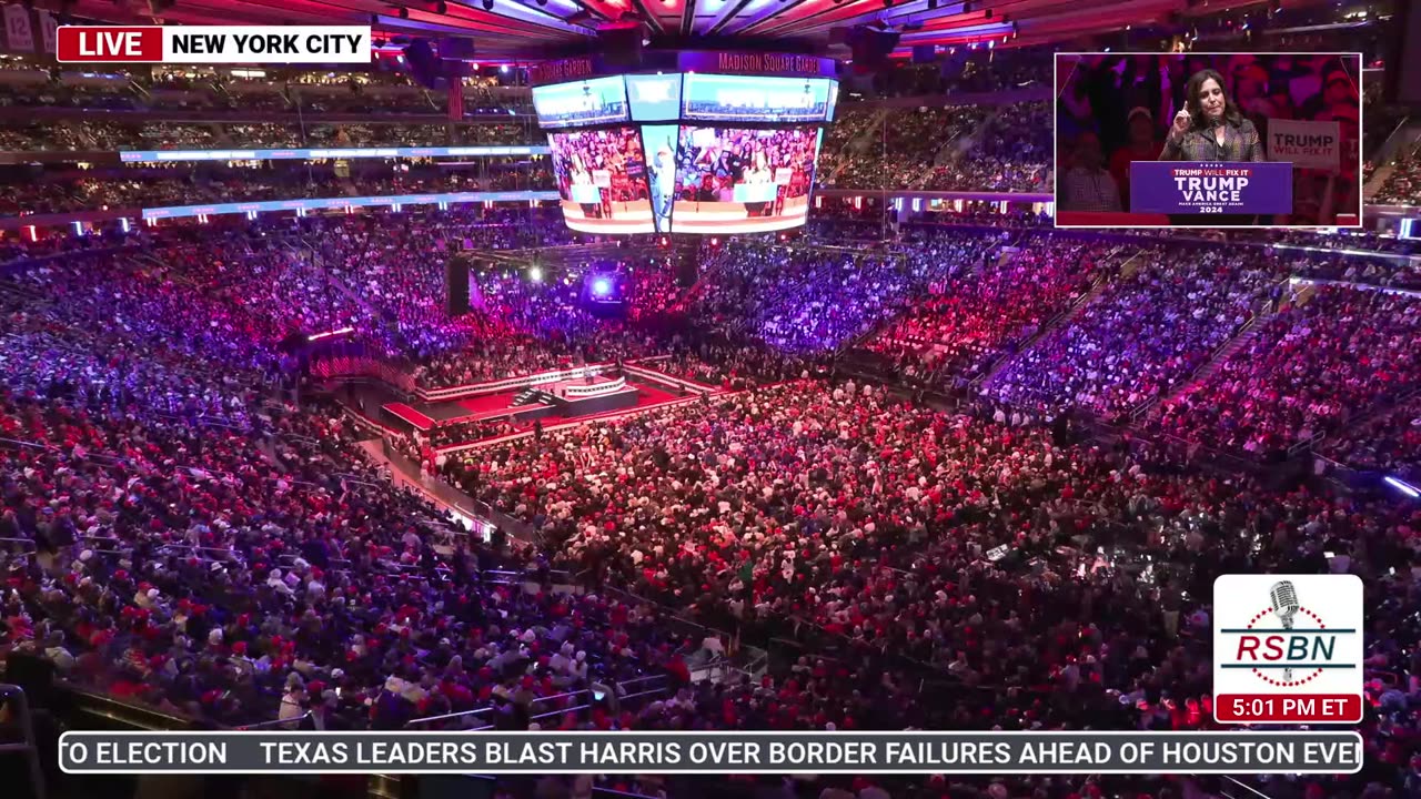 FULL SPEECH: Congresswoman Elise Stefanik Delivers Remarks at Madison Square Garden