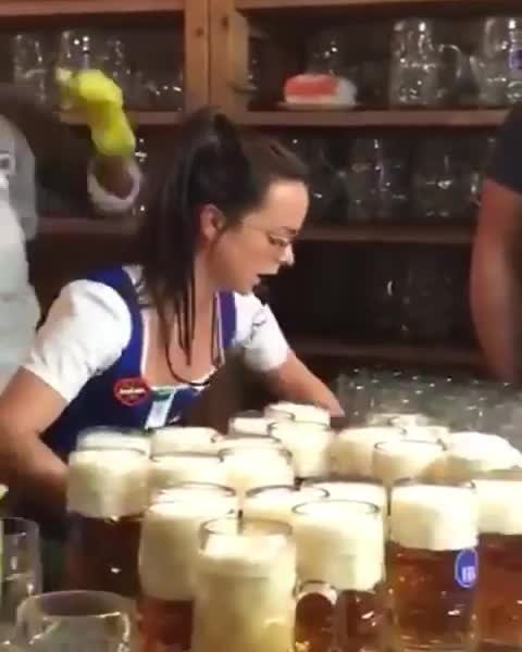 This Young Lady got some Power Muscle