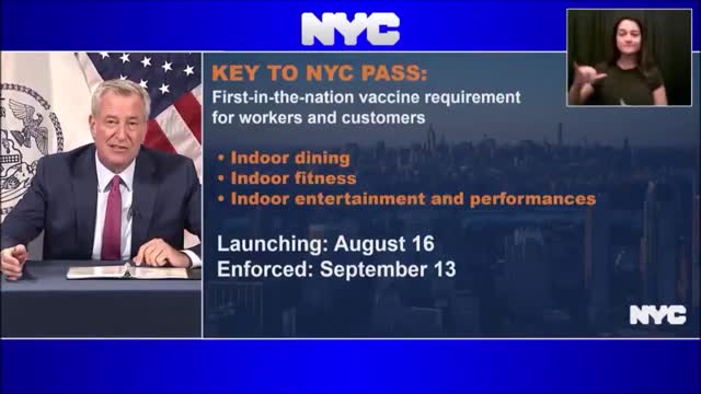 BREAKING : New York Will Require VACCINE PASSPORTS!!! TNTV