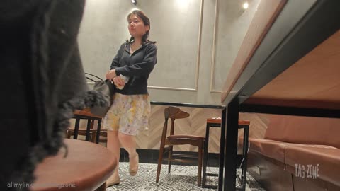 Crossed Feet MILF@ Hidden Tea Shop