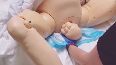 Baby's birth process