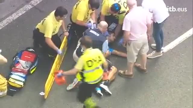Colombiano Egan Bernal sufrió un "trauma facial grave" tras fuerte caída