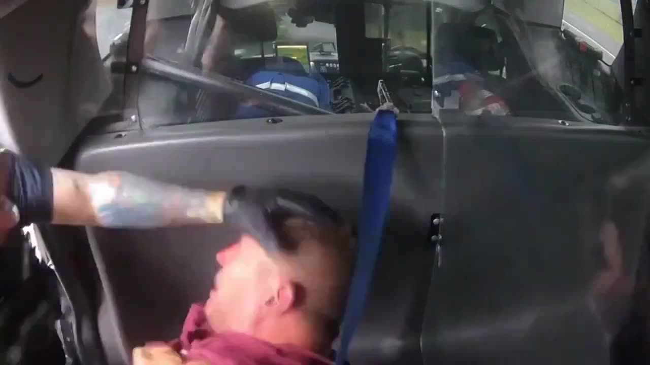 Police Officer Punches Handcuffed Man 13 Times In The Face