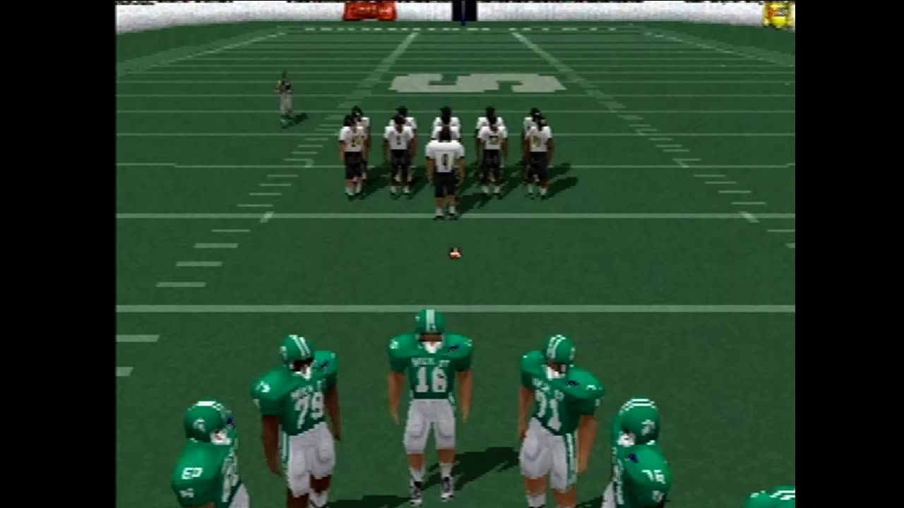 NCAA Football 99 (Ps1) Wake Forest vs Michigan St Part3