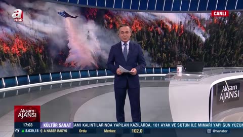 Antalya'da Orman Yangını