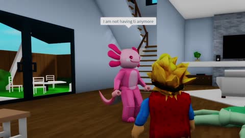 My Parents Were SECRET AXOLOTL in Roblox BROOKHAVEN RP!!