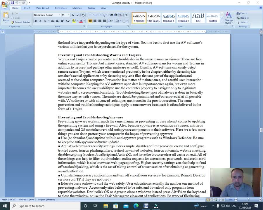 Comptia security + part 6