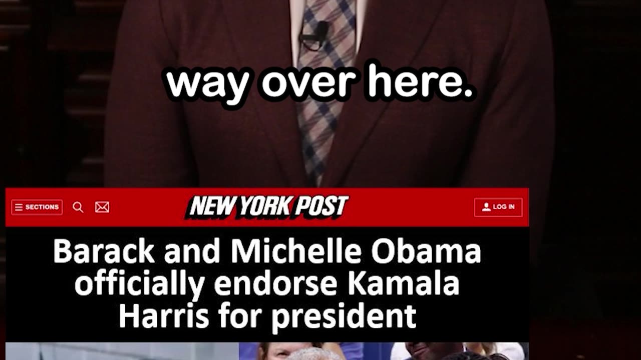 Barack and Michelle Obama Officially Endorse Kamala Harris for President