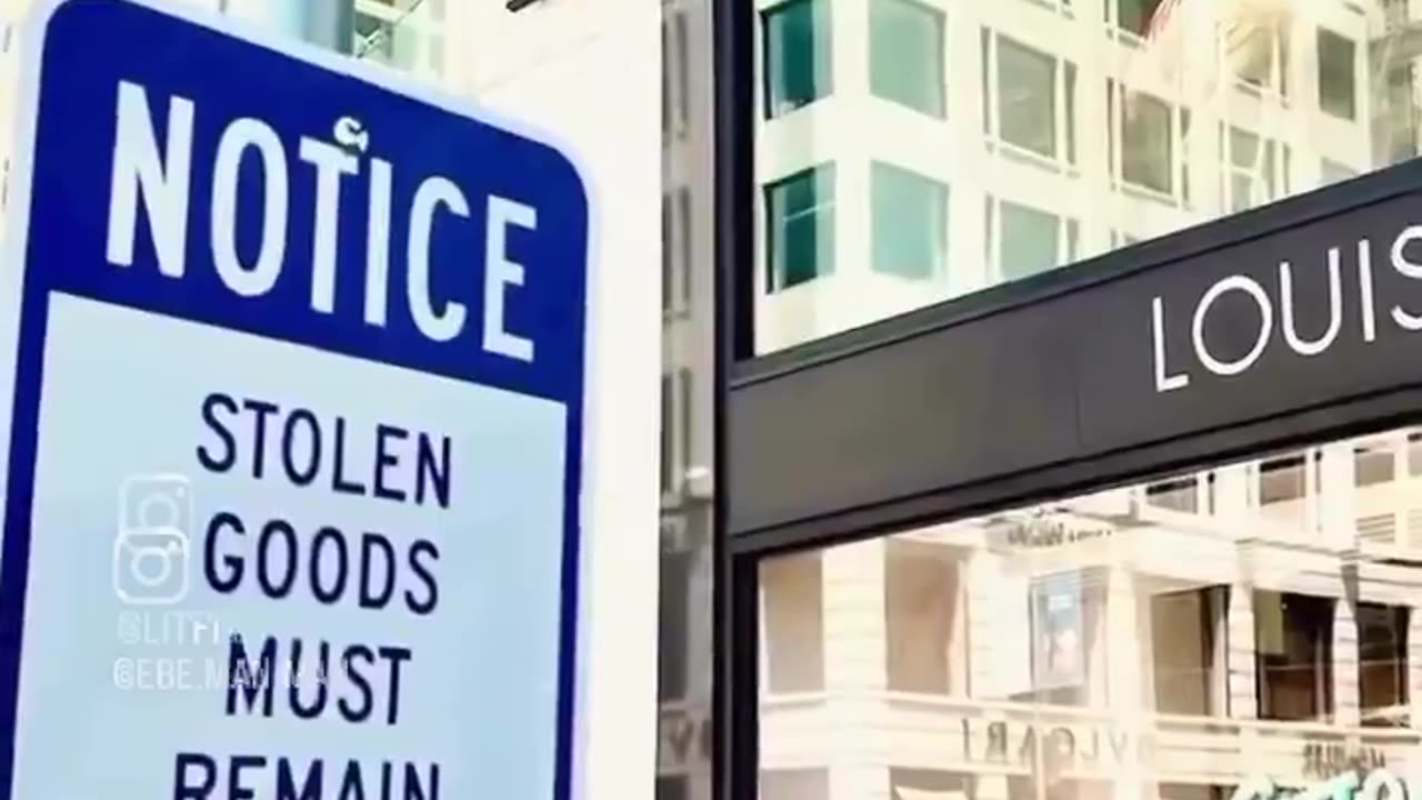 'Law abiding' thiefs heed Official San Francisco notices to 'Steal less than $950'..