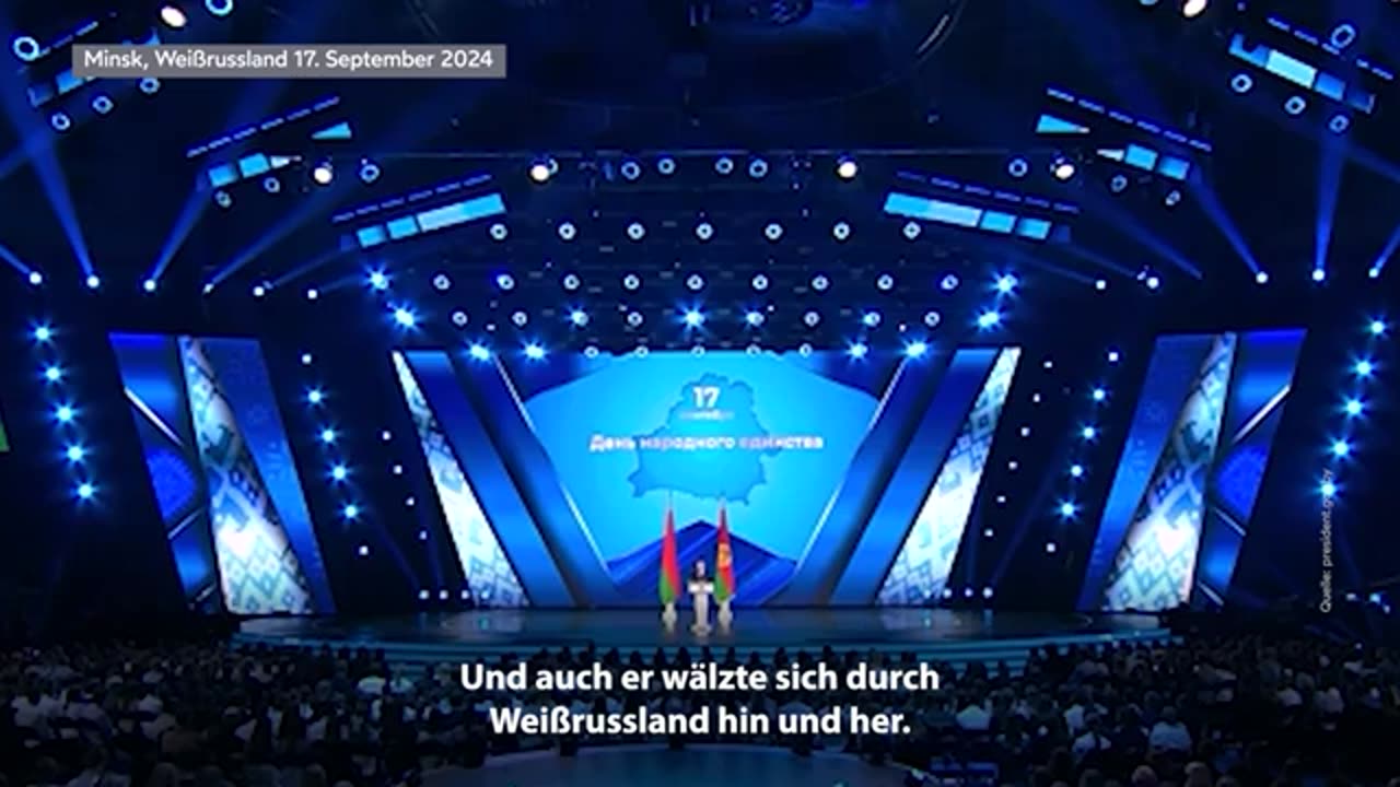 Lukaschenko USA Brauchen Krieg – Die Geschichte Wiederholt Sich 30.o9.2024 Gegenpol *UTdeu