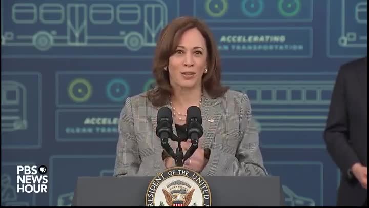 Kamala Harris: "We have the ability to see what can be, unburdened by what has been. And then to make the possible actually happen."