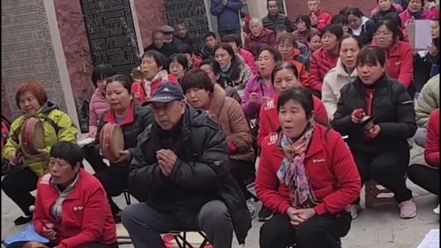 Traditional folk performance