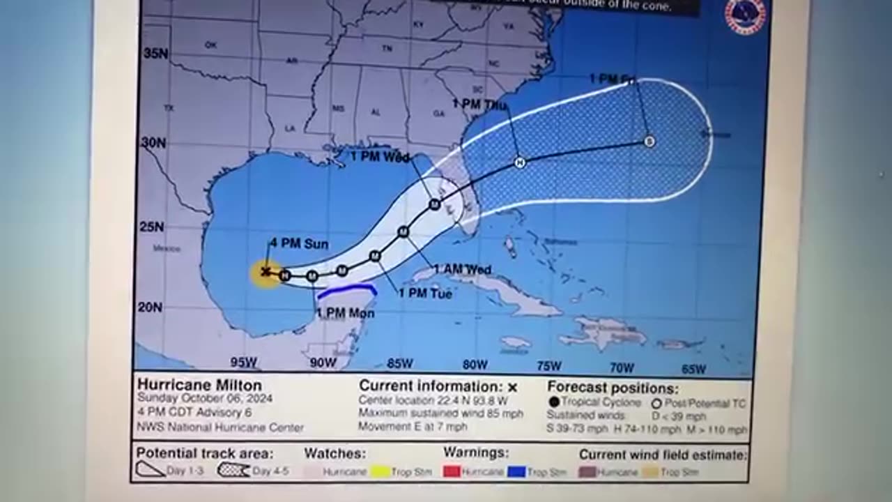 BOLETIN 8PM 6 OCTÚBRE ~ CENTRAL METEORÓLOGICA DEL CARIBE