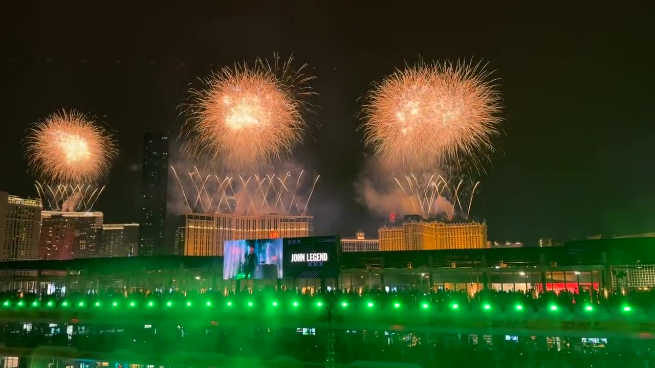 The Formula 1 LasVegas opening ceremony